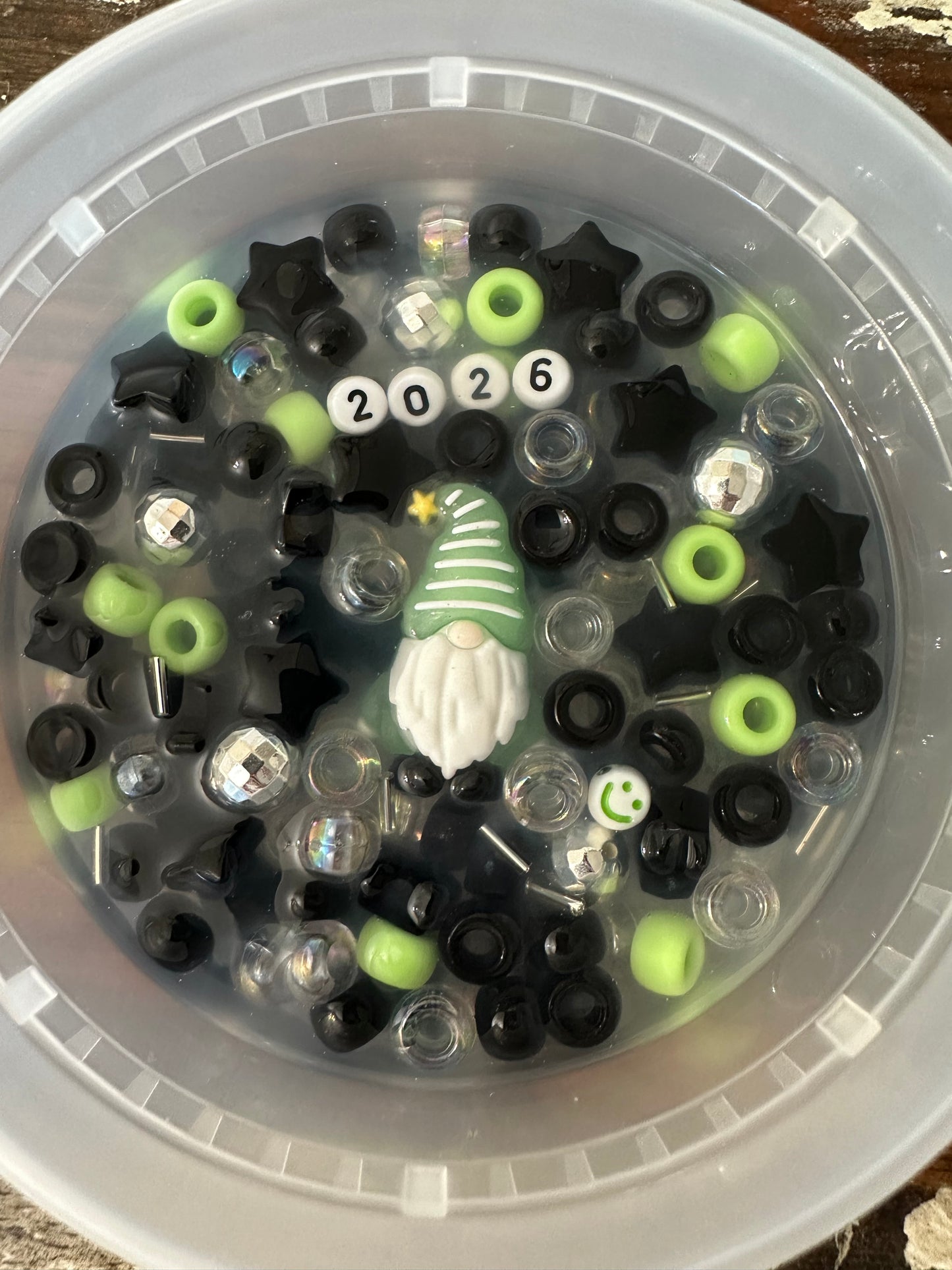 New Year Gnome, Green (Classic)