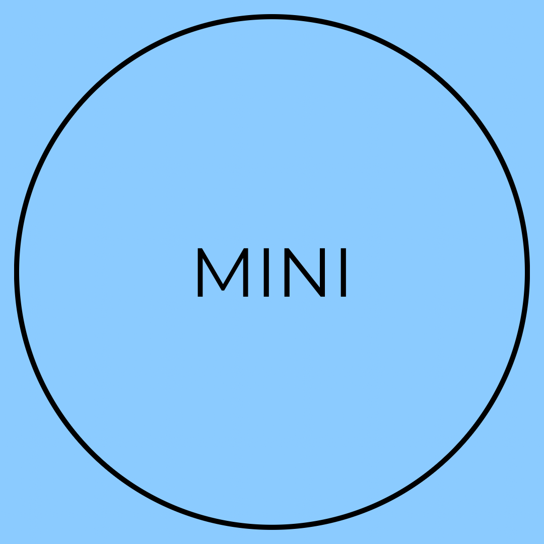 MINI (Silicone, pkg of 4)