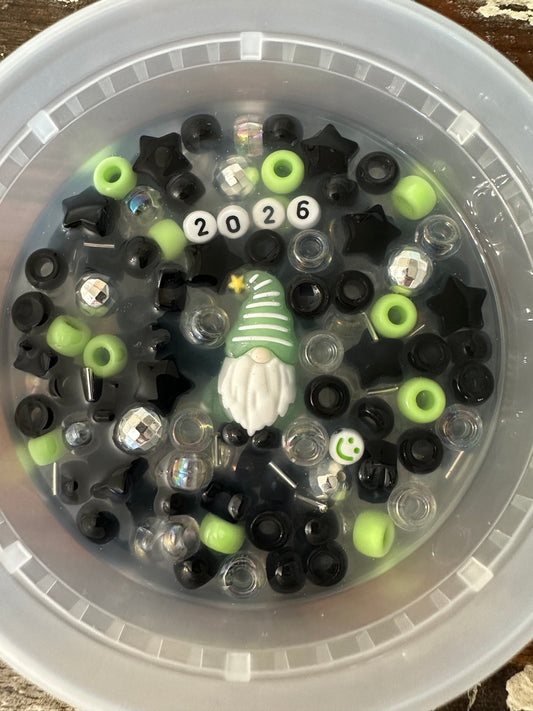 New Year Gnome, Green (Classic)