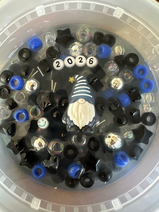 New Year Gnome, Blue (Classic)